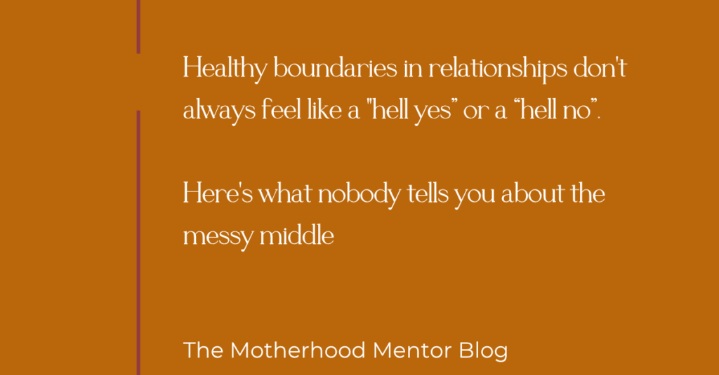healthy boundaries in relationships 