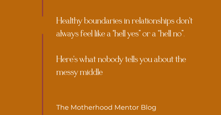 healthy boundaries in relationships