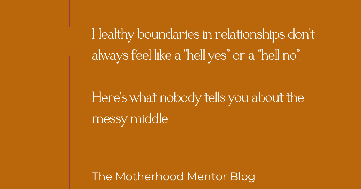 healthy boundaries in relationships